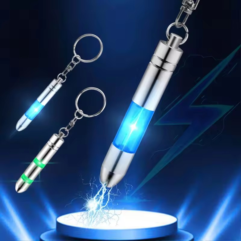 Fishing Rod Travel - 静的ロッド静電気放電器ポータブル帯電防止キーホルダー冬乾燥気候静的帯電防止カー用品キーリング