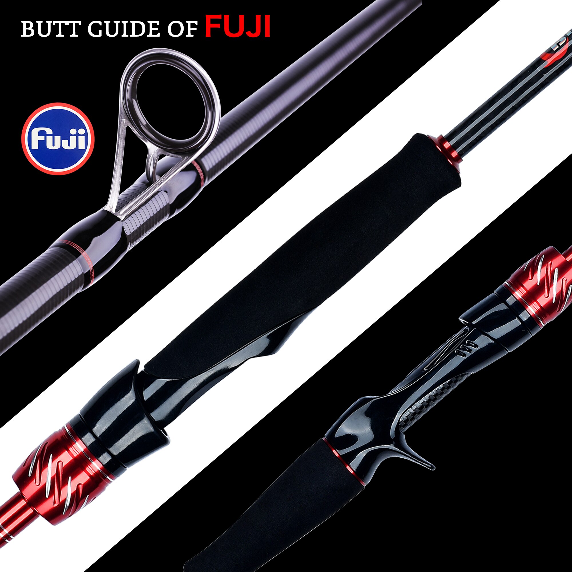 ビティフートラベラースピニングキャスティング富士ルアーミニロ - Fishing Rod Carbon Fiber のレビューと価格