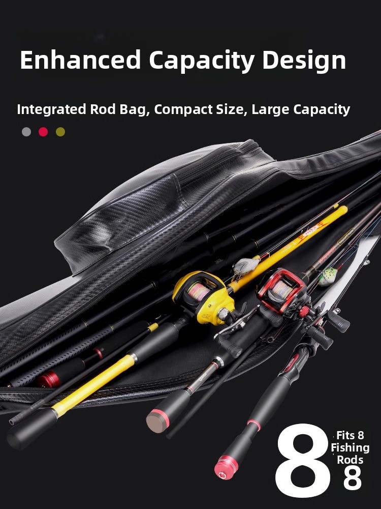 タブ型大型ベリーロッドバッグ ハードシェル釣り竿ケース 多機 - Fishing Rod Surf のレビューと価格