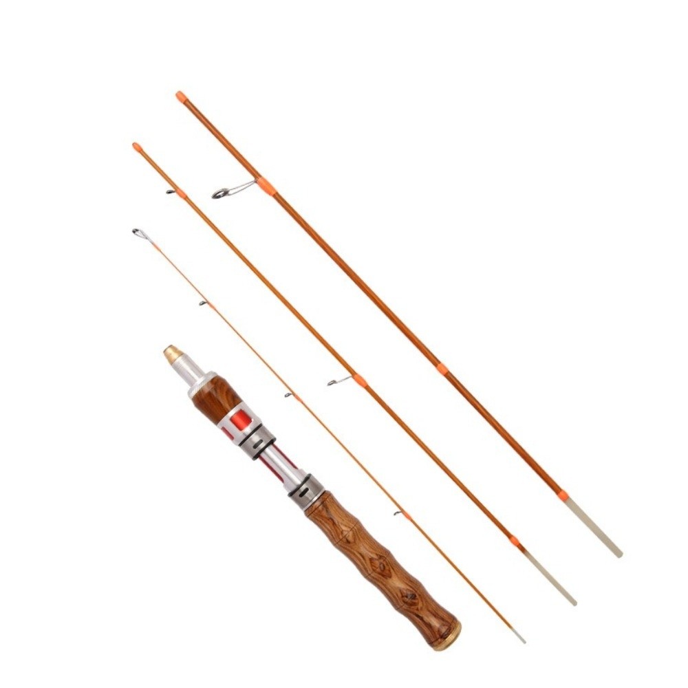 高品質4セクションスピニングフィッシングロッドULパワー カ - Fishing Rod Carbon Fiber のレビューと価格