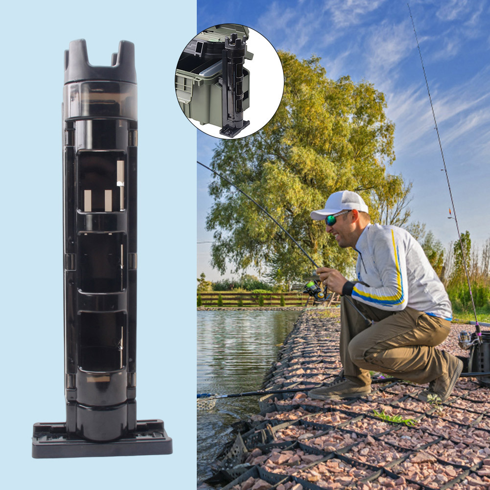 1pc 調節可能な釣り竿入れラック、取り外し可能な釣り竿ホル - Fishing Rod Rack のレビューと価格