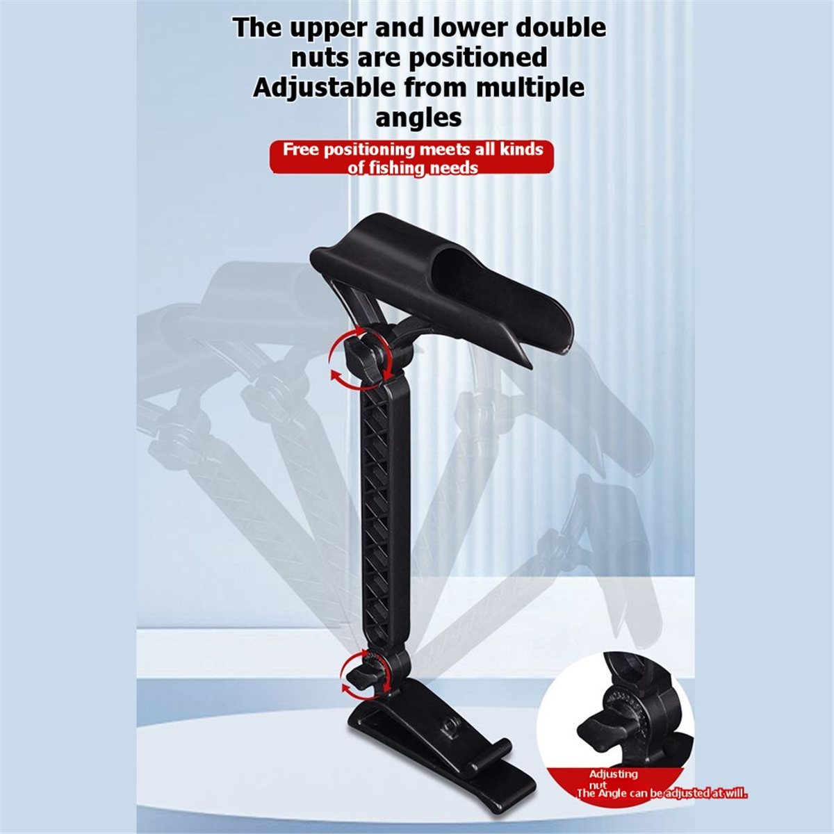 POPULAR-2個入り調整可能なバケットロッドホルダー、ア - Fishing Rod Ice のレビューと価格