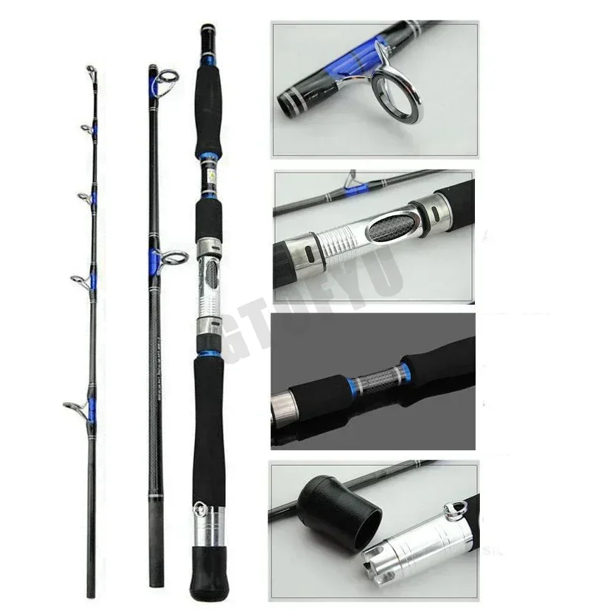 釣りルアーロッド 1.8m 2.1m 3 セクションスーパー - Fishing Rod Surf のレビューと価格