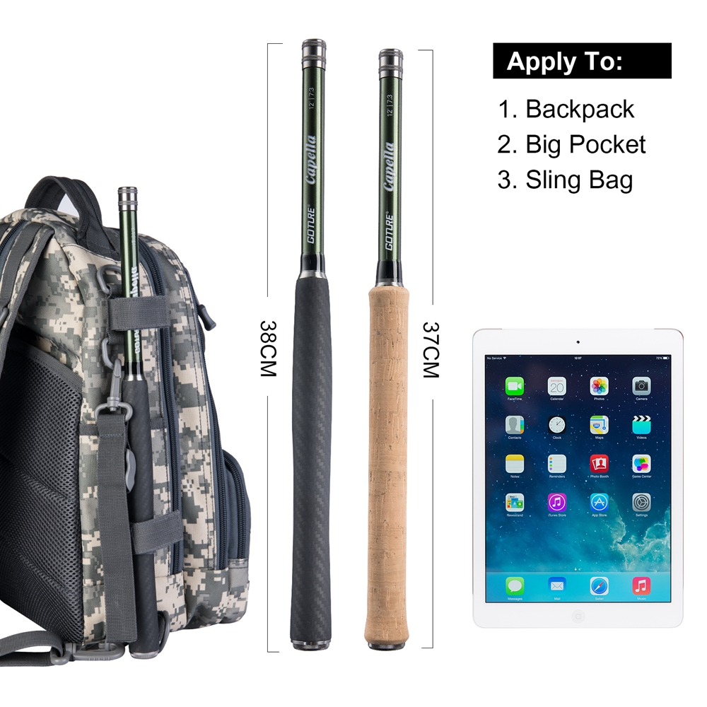 Goture テンカラ フライフィッシングロッドコンボ 3. - Fishing Rod Carbon Fiber のレビューと価格