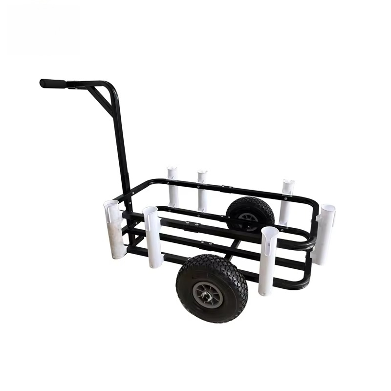 折りたたみ式ワゴン ビーチワゴン 釣りカート 釣り竿ホルダー - Fishing Rod Holder のレビューと価格