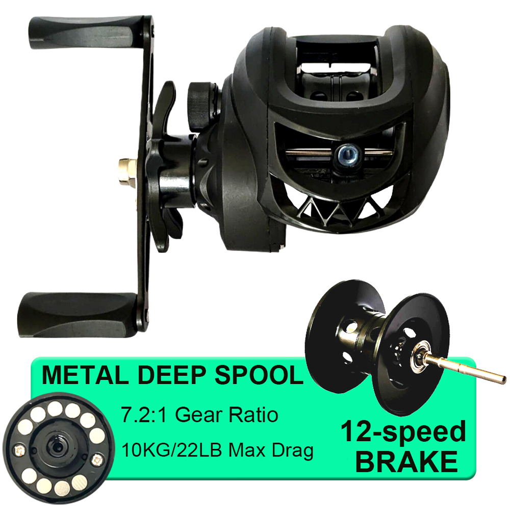 釣りセット ベイトキャスティング ルアーロッド＆リールセット - Fishing Rod Casting のレビューと価格