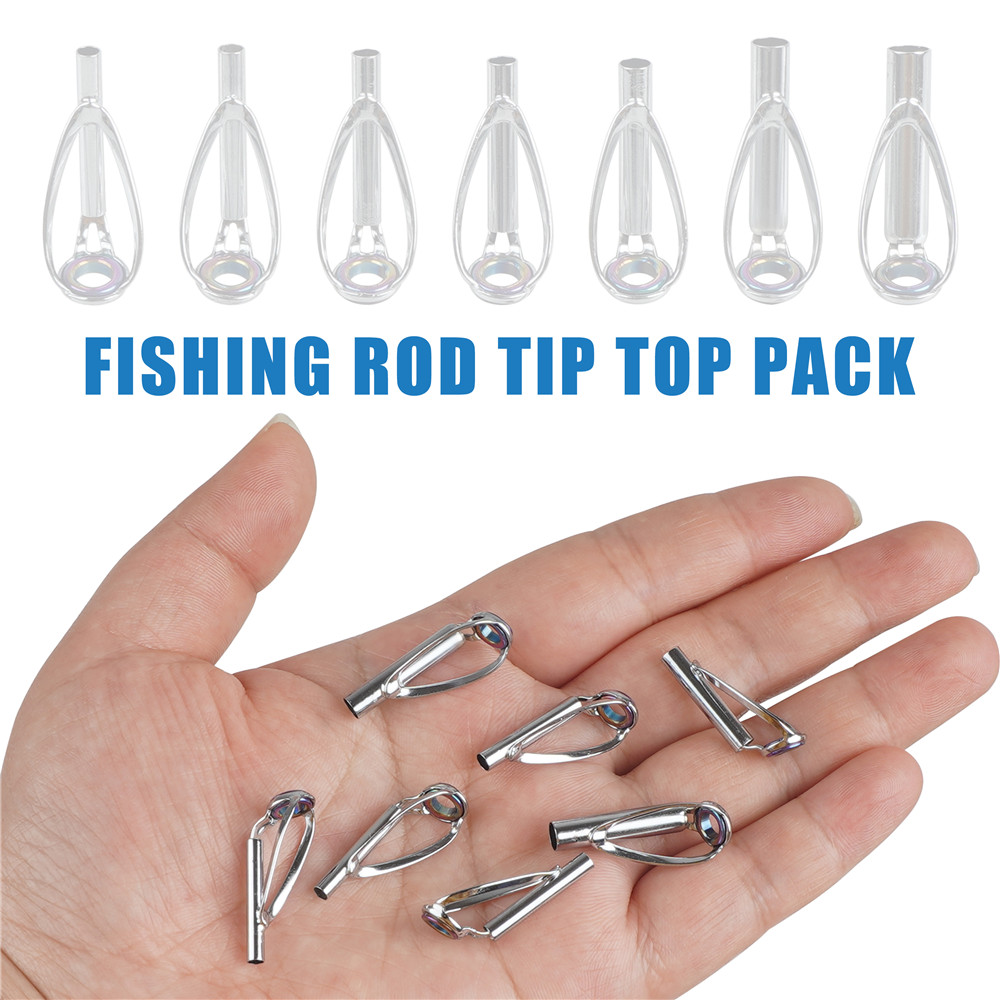 10 個釣り竿ガイドチップ修理キット 2.2 ミリメートル- - Fishing Rod Tip Replacement のレビューと価格